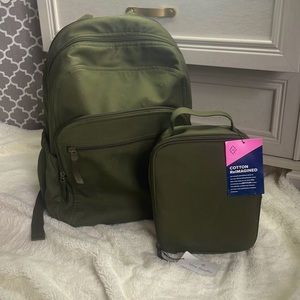 Vera Bradley Backpack with Matching Lunchbox